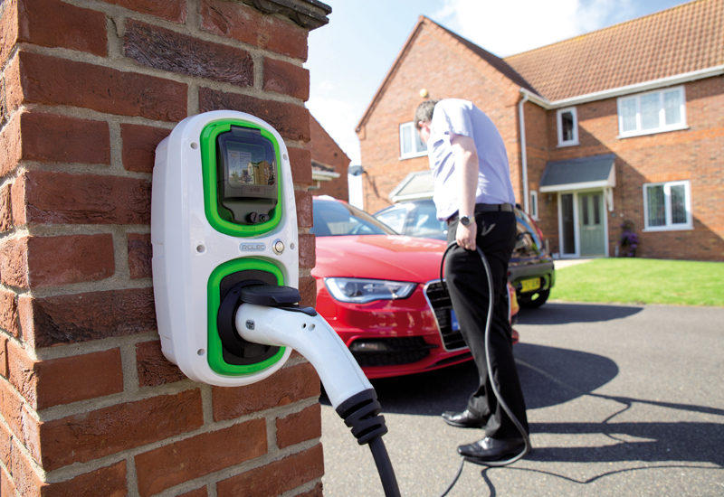 Rolec electric car charger installation